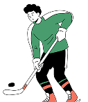 Hockey player