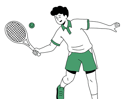 Sports commerce tennis