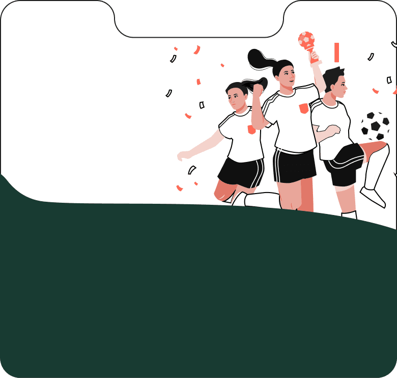 Hero illustration - Football
Performance & Club
Management
Platform