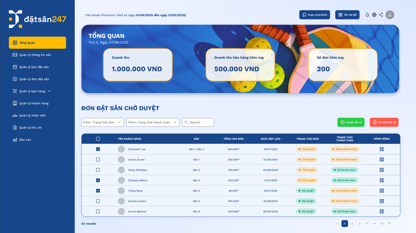 Venue Booking Software