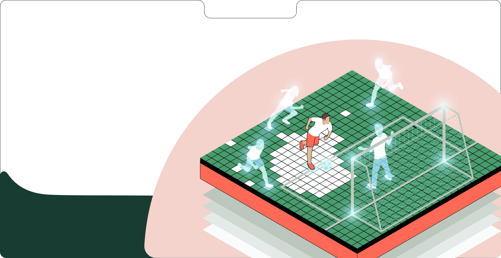Hero illustration - AI-Powered Football Video Analytics Platform